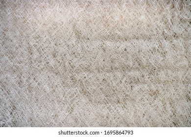 Close Up Of Dirty Furnace Filter Fibers