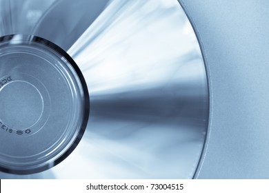 close up of a disc