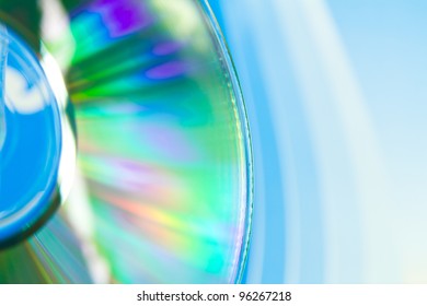 close up of a disc