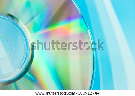 close up of a disc