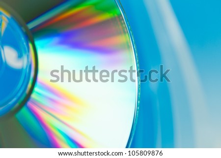 close up of a disc