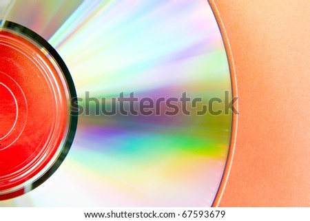 close up of a disc