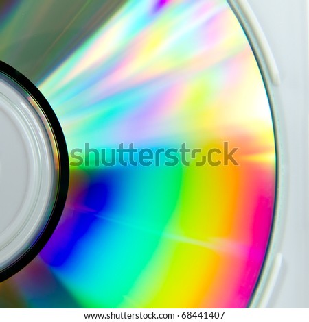 close up of a disc