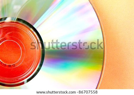 close up of a disc