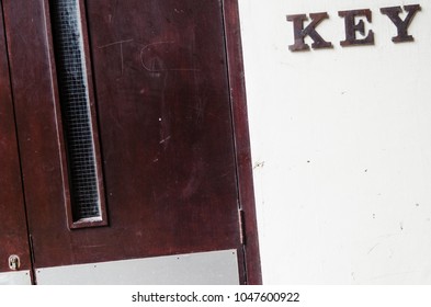 A close door 