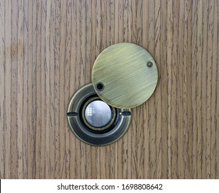 Close Up Door Peephole, Door Eye 