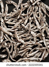 Close Up Of Dried Anchovies
