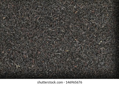 Close Up Of Dried Black Tea