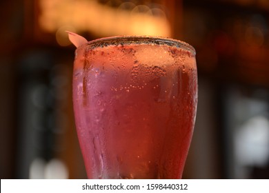 close up of a drink