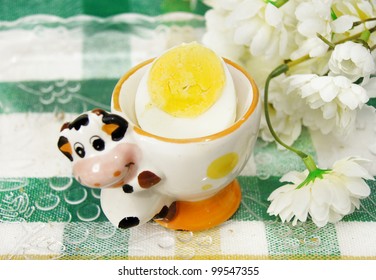 close up of egg