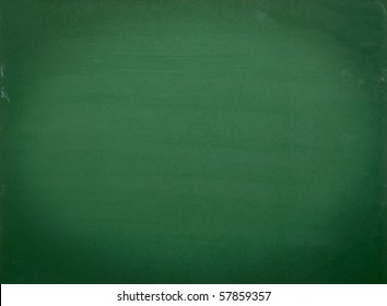 close up of an empty  chalk board
