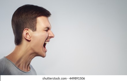 Open Mouth Profile の画像 写真素材 ベクター画像 Shutterstock