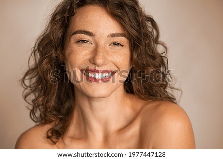 Similar – Image, Stock Photo Girl enjoying the fresh air in green forest.