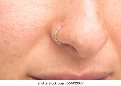 Nose piercing