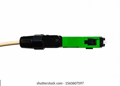 Optical Fiber Single Mode Lc Connector Stock Photo 256485601 | Shutterstock