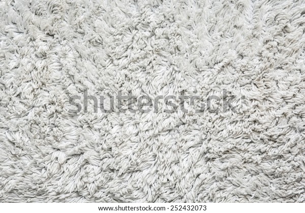 Close up of fluffy
carpet