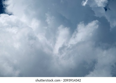 Close Up Of Fluffy Clouds