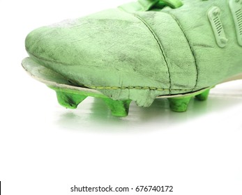 broken football boots