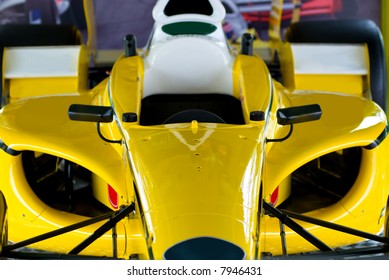 Close Up Of Formula One Car
