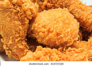 Close Up Fried Chicken