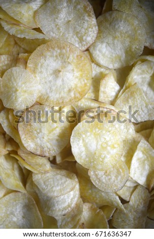 Similar – Image, Stock Photo Forbidden! Crisps Calorie