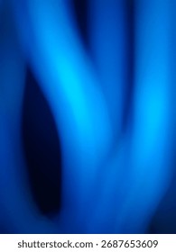 Close up of gradient blue background with blurr style