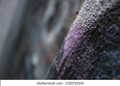 Close up of a graffiti wall 