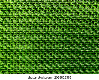 Close up green The  is woven into a net. natura rope texture as a background. Full frame of tightly woven rope pattern.with space for text, for a background. - Shutterstock ID 2028823385