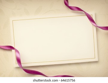 close up of a greeting card with decoration - Powered by Shutterstock