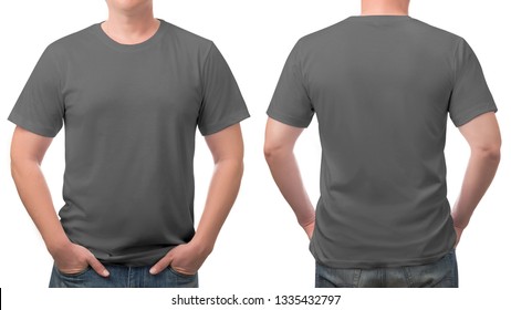 Grey T Shirt Template denah
