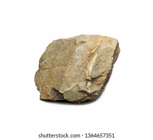 close up a group of stones big rock lay isolated on white background,clipping paths - Shutterstock ID 1364657351