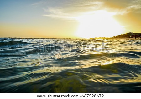 Close up of The Gulf of Mexico Stock photo © 