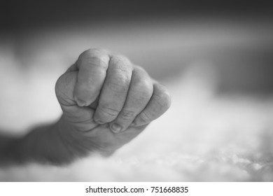 Close Hand Details Newborn Baby Laying Stock Photo 751668835 | Shutterstock