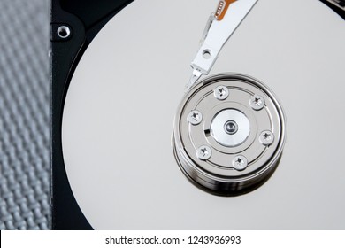 Close up of HDD