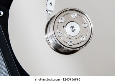 Close up of HDD