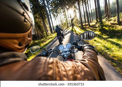 Close up of a high power motorcycle - Powered by Shutterstock