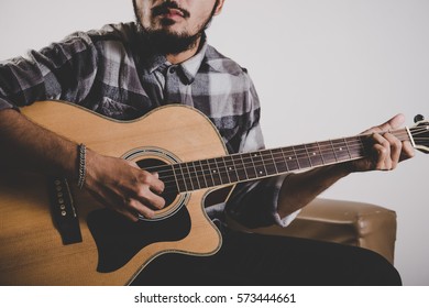 Naked Man Bass Guitar Stock Photo Shutterstock