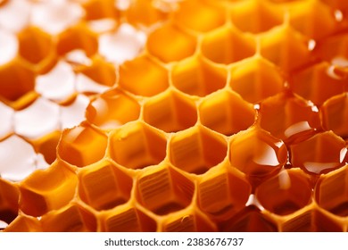 Close up of honeycomb of bees  - Powered by Shutterstock