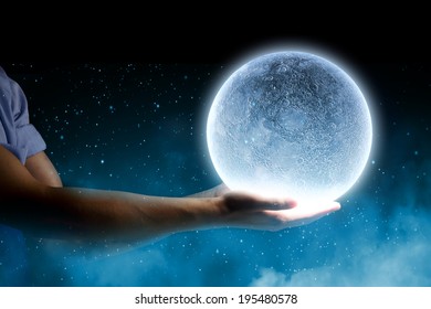8,392 Hand holding moon Images, Stock Photos & Vectors | Shutterstock