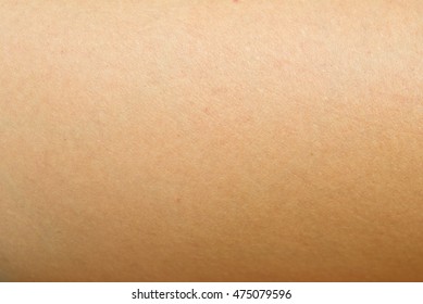 close up of human skin