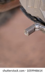 close up image of a clutch pedal ona motor bike - Shutterstock ID 1059948614