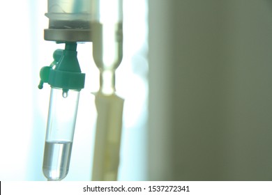 Close Image Saline Solution Drip Patient Stock Photo (Edit Now) 1537272341