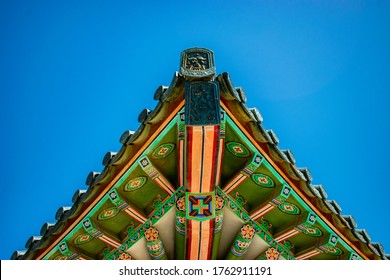 Close up of the intricate artwork, Korean Friendship Bell, San Pedro, California - Shutterstock ID 1762911191