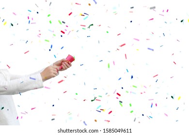 684 Hand party popper Images, Stock Photos & Vectors | Shutterstock