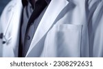 close up lab coat doctor coat pharmacy medical white coat