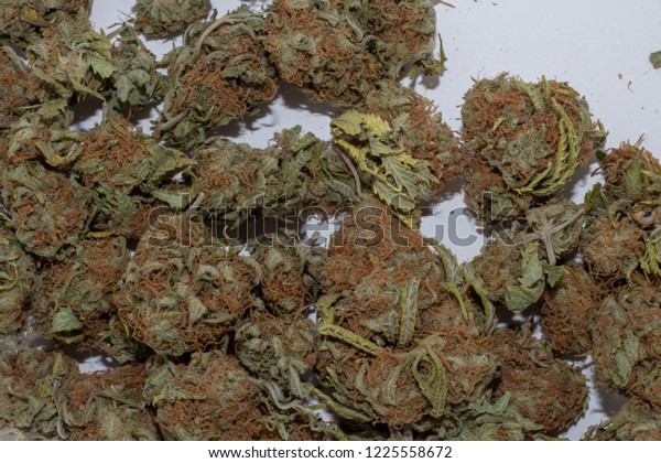Close Large Pile Deep Green Orange Stock Photo Edit Now 1225558672