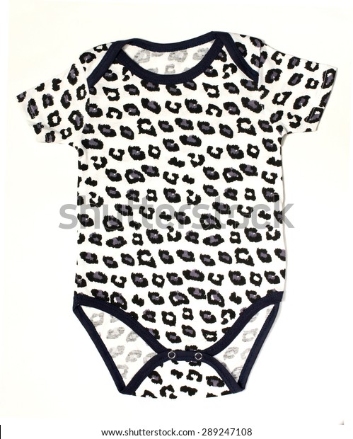 leopard print onesie baby