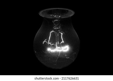 close up of a light bulb