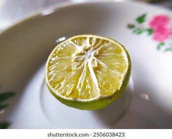 Close up of lime. Lime.