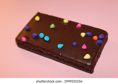 Close Up Of Little Debbie Cosmic Brownie